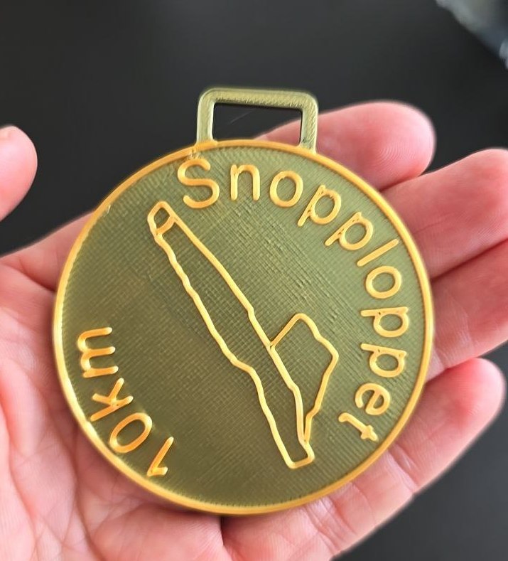 Snopploppet medalj